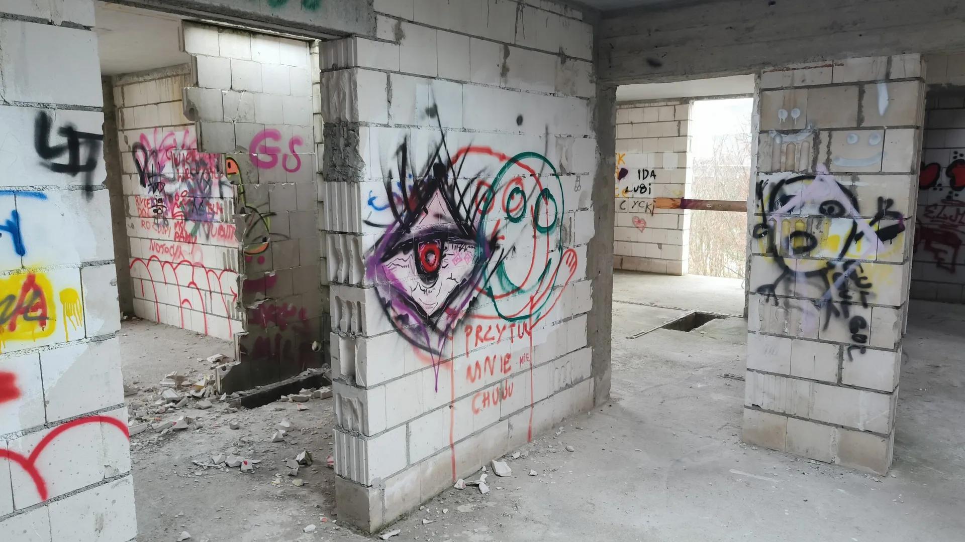 Zdjęcie opuszczonego miejsca: Nieukończony budynek mieszkalny/biurowy