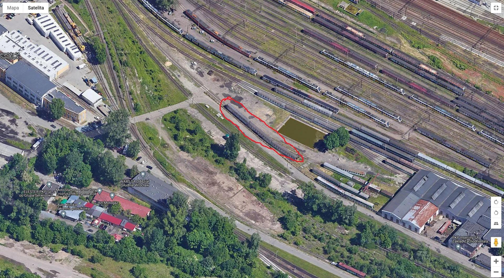 Zdjęcie opuszczonego miejsca: Opuszczony Pociąg – Wagony Pasażerskie