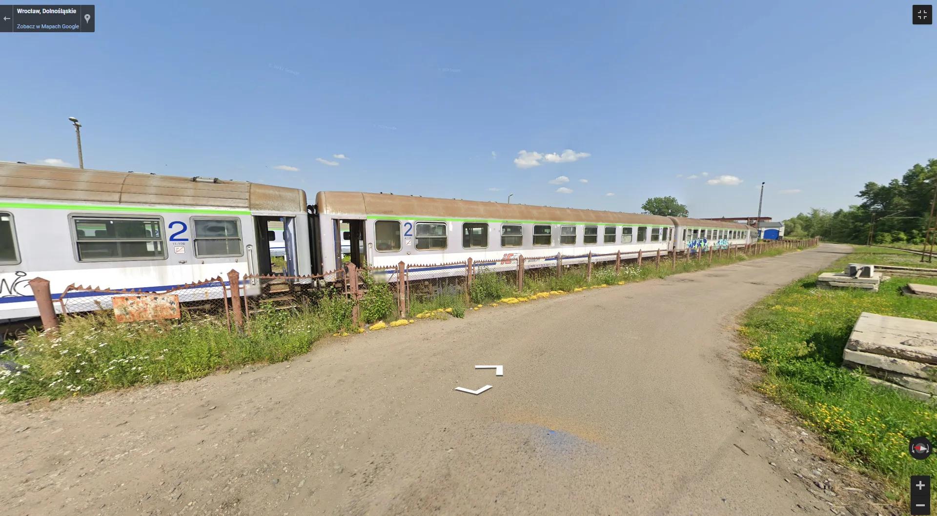 Zdjęcie opuszczonego miejsca: Opuszczony Pociąg – Wagony Pasażerskie