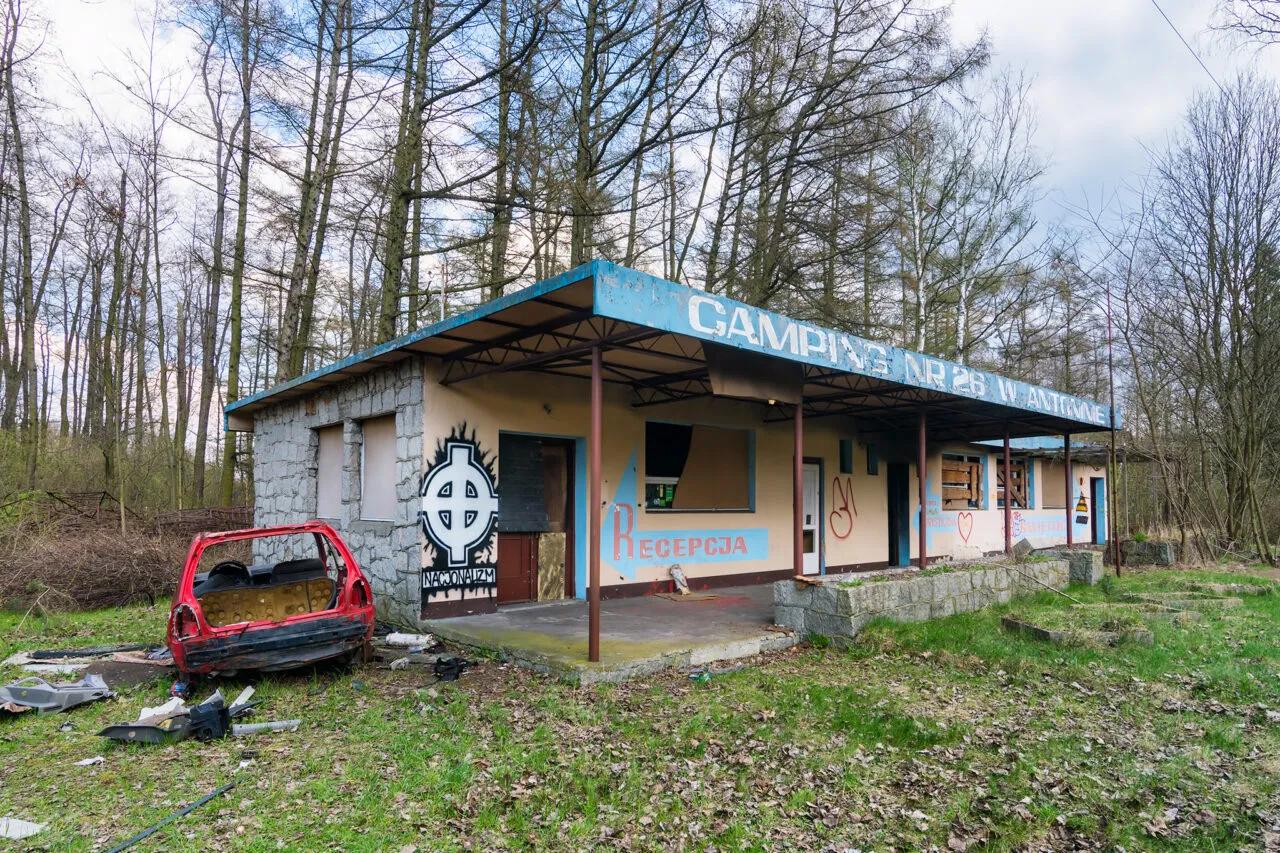 Zdjęcie opuszczonego miejsca: Camping nr.26 w Antoninie.