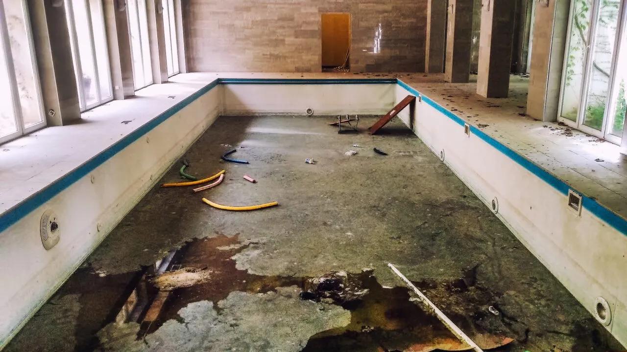 Zdjęcie opuszczonego miejsca: Spa Morena w Łagowie.