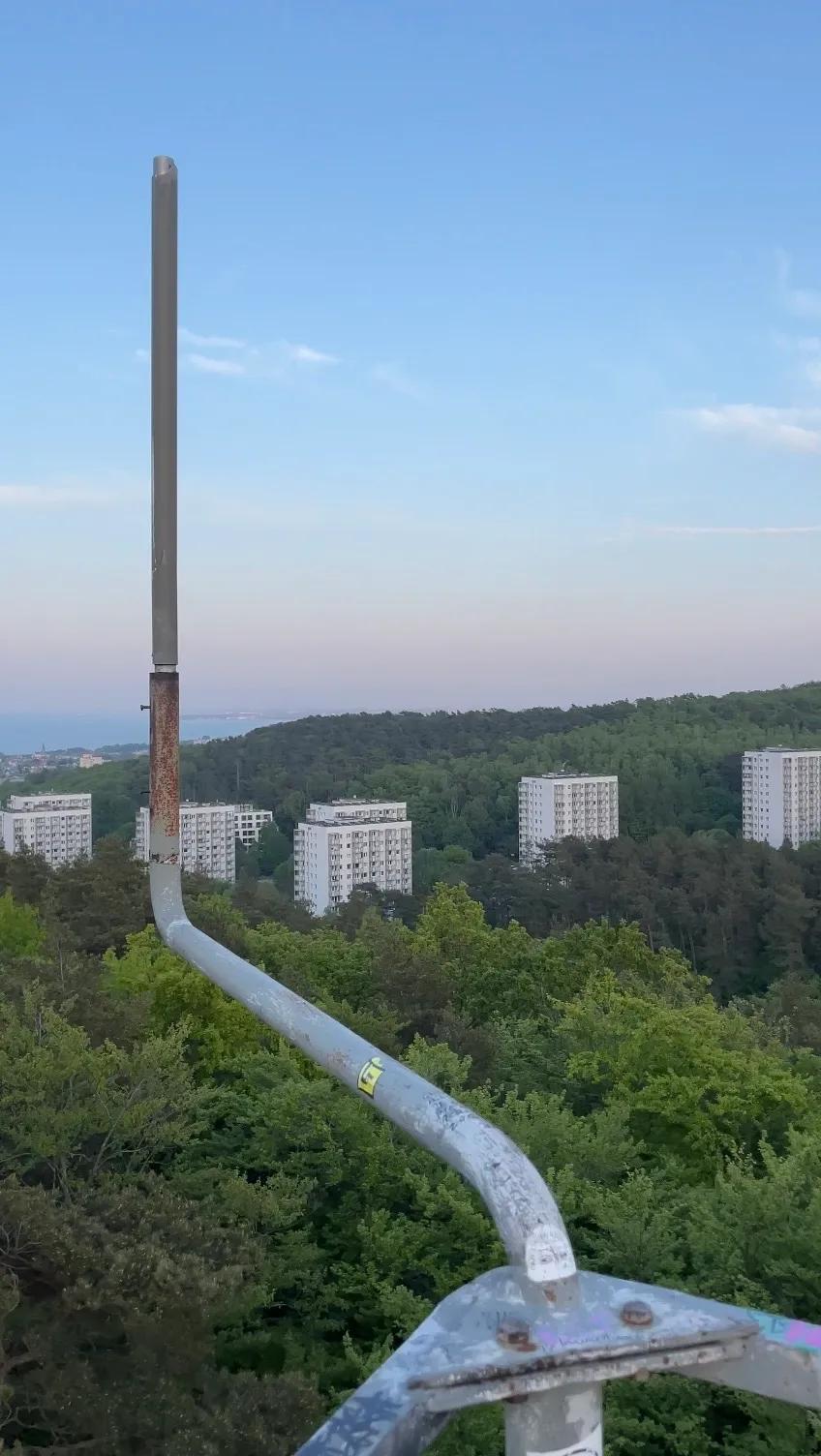 Zdjęcie opuszczonego miejsca: Wieża radiowa Rysie Wzgórze, Sopot