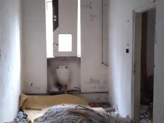 Miniatura: opuszczona przychodnia wojskowa