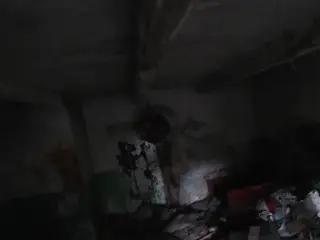 Miniatura: Opuszczony dom z lalkami