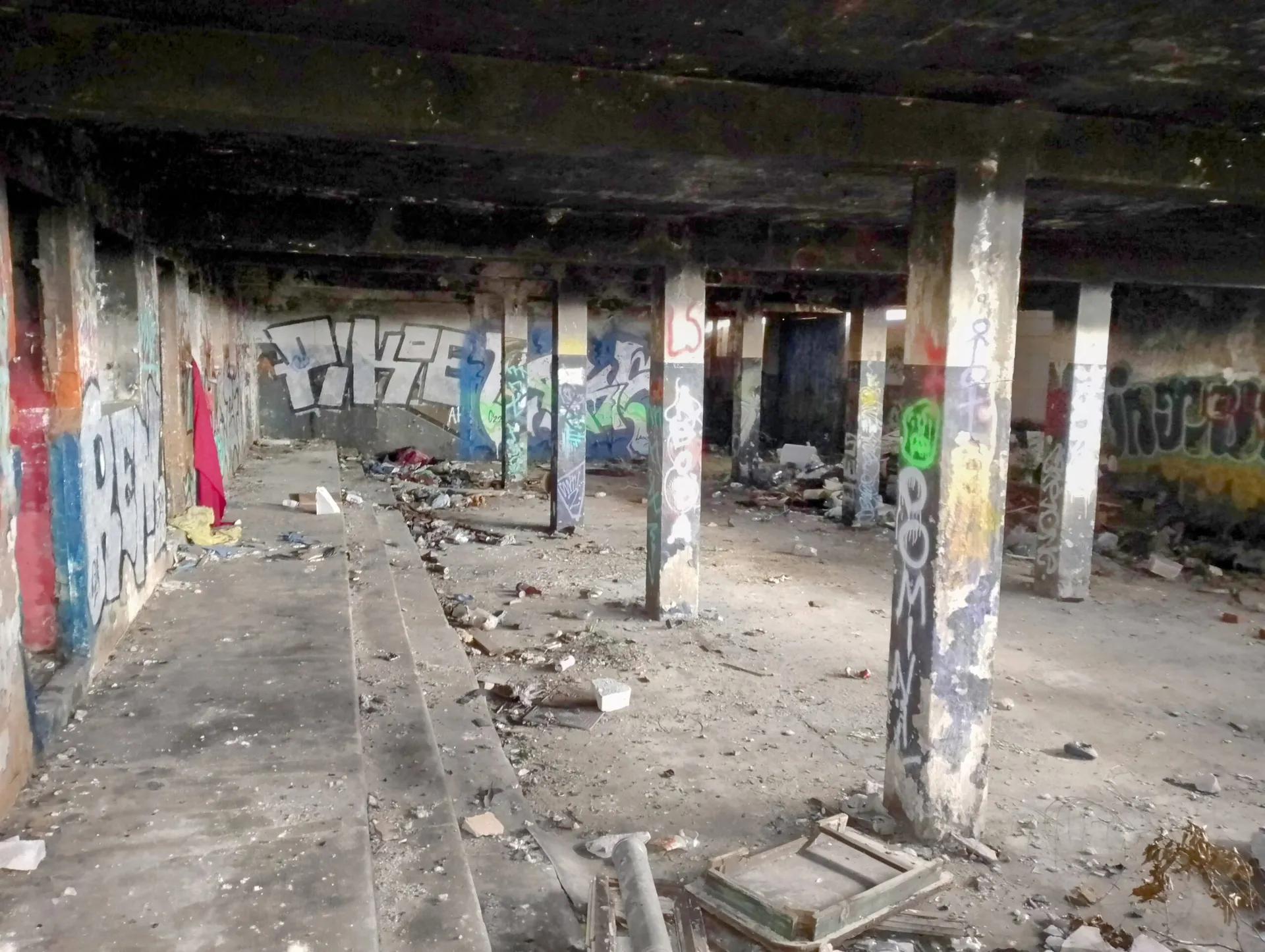 Zdjęcie opuszczonego miejsca: Hala Sportowa Brückenaue