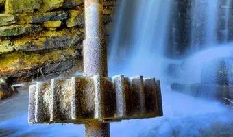 Zdjęcie opuszczonego miejsca: Tartak wodny na rzece Wisłok , Mymoń