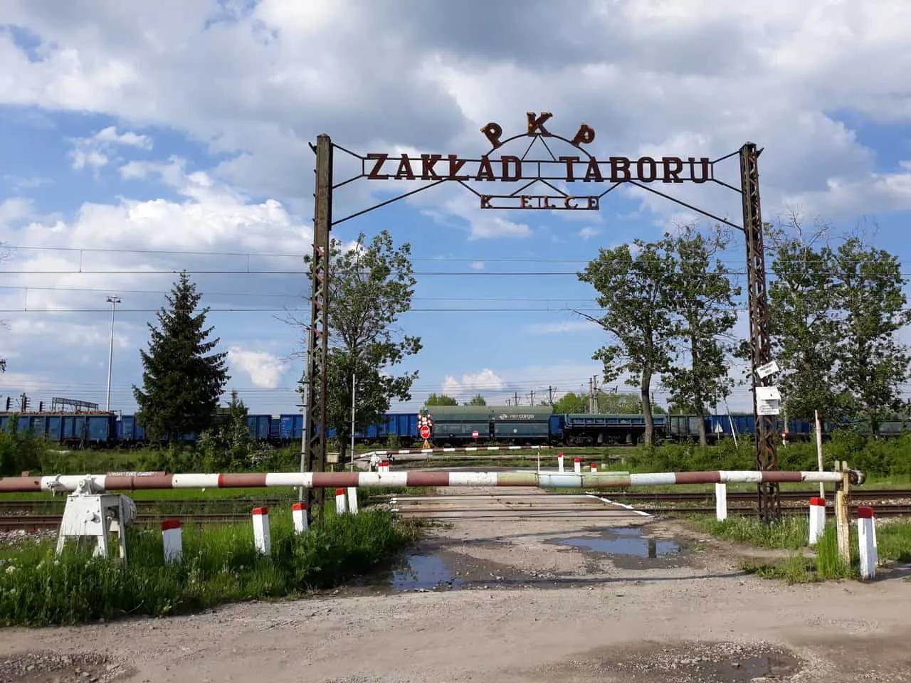 Zdjęcie opuszczonego miejsca: PKP Zakład Taboru Kielce