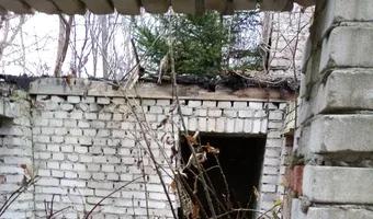 Zdjęcie opuszczonego miejsca: Opuszczone ruiny domu i stodoła.