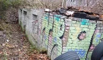 Zdjęcie opuszczonego miejsca: Opuszczone ruiny domu i stodoła.