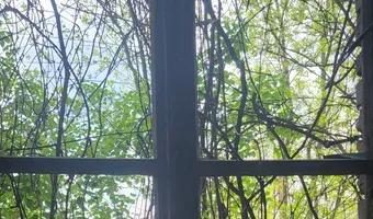 Zdjęcie opuszczonego miejsca: Opuszczony blok obok kładki z wagonami